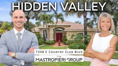Hidden Valley Boca Raton Property Tour | 7348 E Country Club Blvd